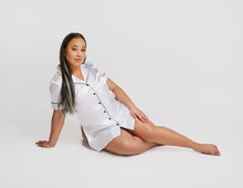 Load image into Gallery viewer, The Daniella Sleepshirt - White
